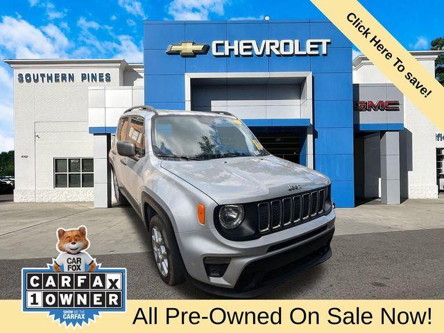 used 2020 Jeep Renegade car, priced at $15,822