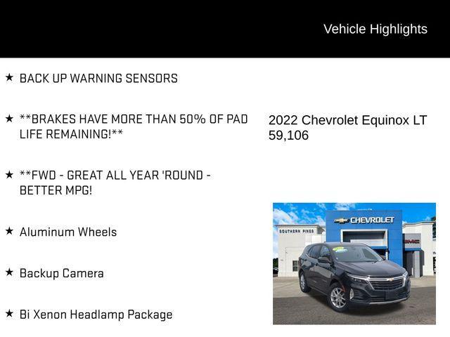 used 2022 Chevrolet Equinox car, priced at $19,798