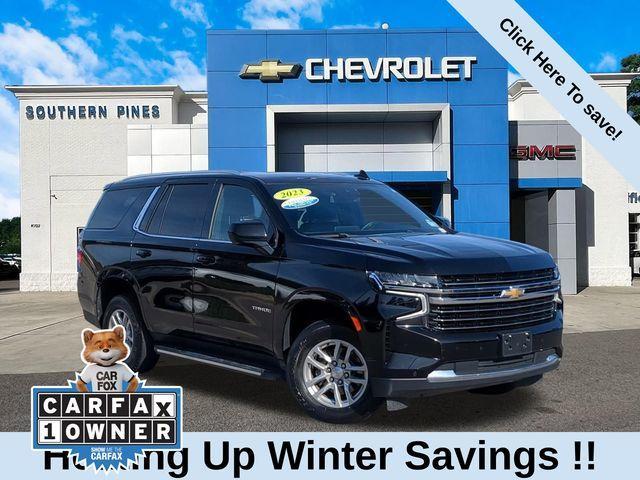 used 2023 Chevrolet Tahoe car, priced at $46,617