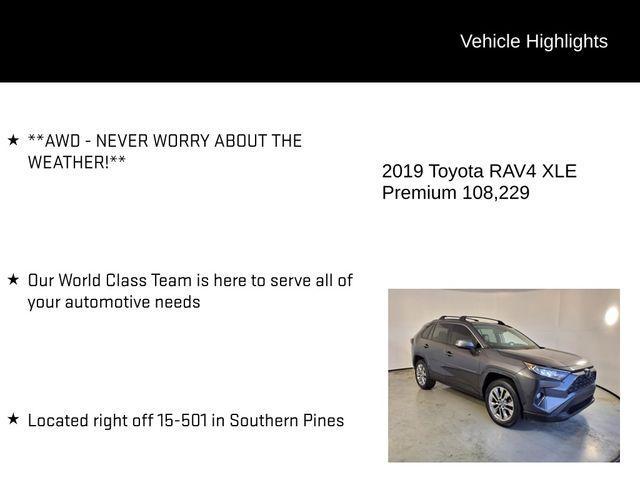used 2019 Toyota RAV4 car, priced at $23,458