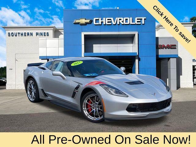 used 2017 Chevrolet Corvette car, priced at $60,380