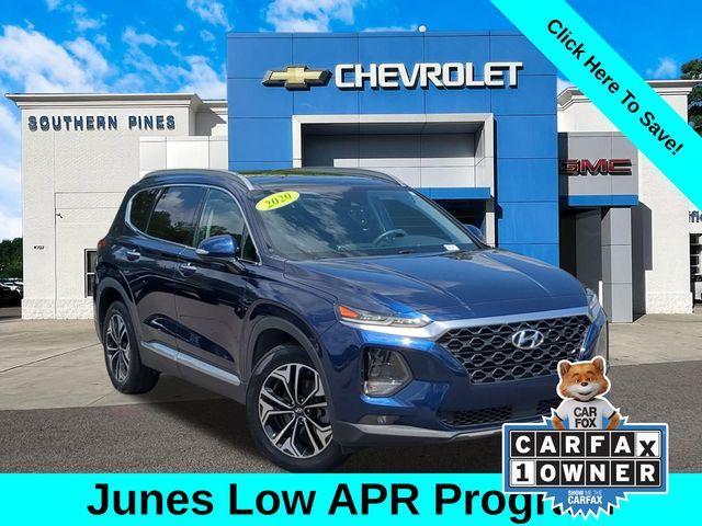 used 2020 Hyundai Santa Fe car, priced at $18,625