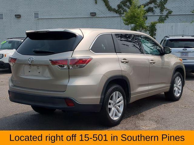 used 2016 Toyota Highlander car, priced at $16,585