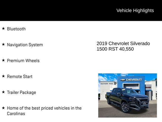 used 2019 Chevrolet Silverado 1500 car, priced at $37,433