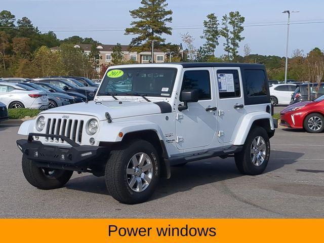 used 2017 Jeep Wrangler Unlimited car, priced at $23,078