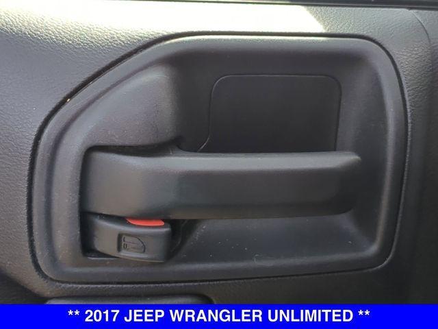 used 2017 Jeep Wrangler Unlimited car, priced at $23,078