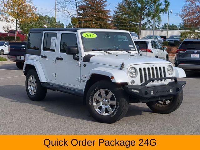 used 2017 Jeep Wrangler Unlimited car, priced at $23,078