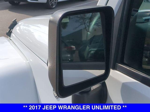 used 2017 Jeep Wrangler Unlimited car, priced at $23,078