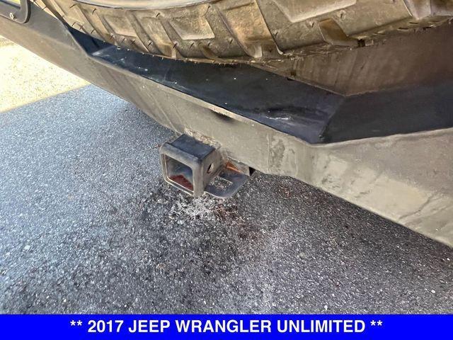 used 2017 Jeep Wrangler Unlimited car, priced at $25,351