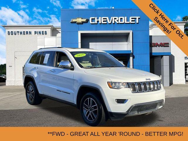 used 2021 Jeep Grand Cherokee car, priced at $25,307