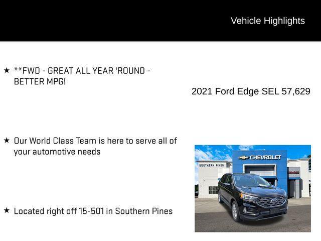 used 2021 Ford Edge car, priced at $20,537