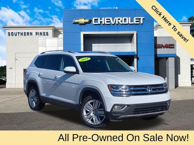 used 2019 Volkswagen Atlas car, priced at $24,383