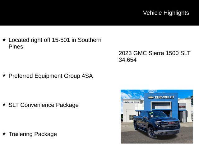 used 2023 GMC Sierra 1500 car, priced at $52,111