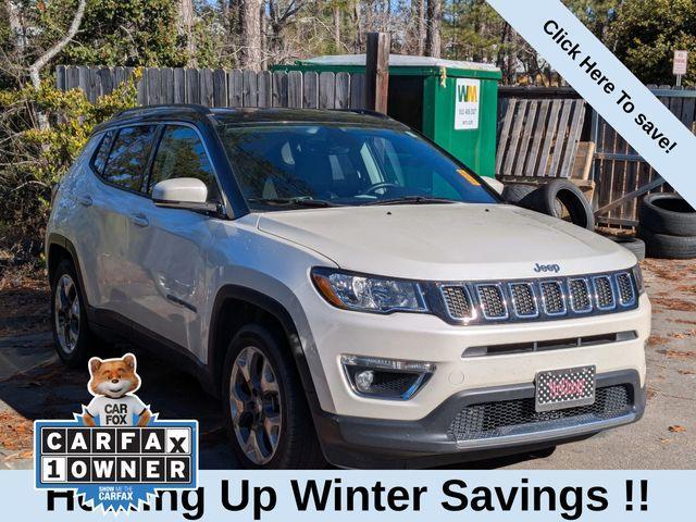 used 2018 Jeep Compass car, priced at $16,014