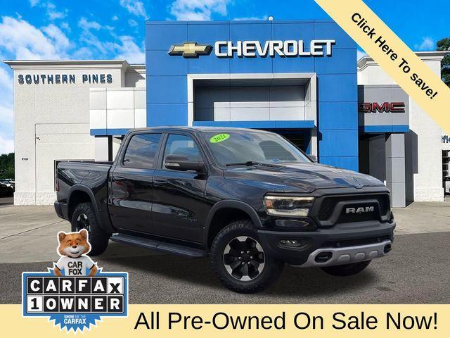 used 2021 Ram 1500 car, priced at $28,602