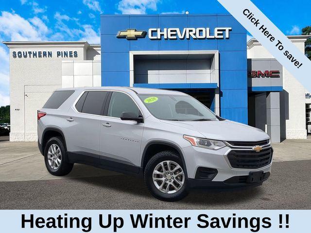 used 2020 Chevrolet Traverse car, priced at $18,980