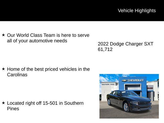 used 2022 Dodge Charger car, priced at $21,305