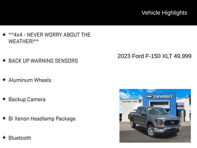 used 2023 Ford F-150 car, priced at $33,967