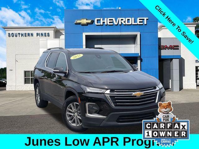 used 2022 Chevrolet Traverse car, priced at $28,184