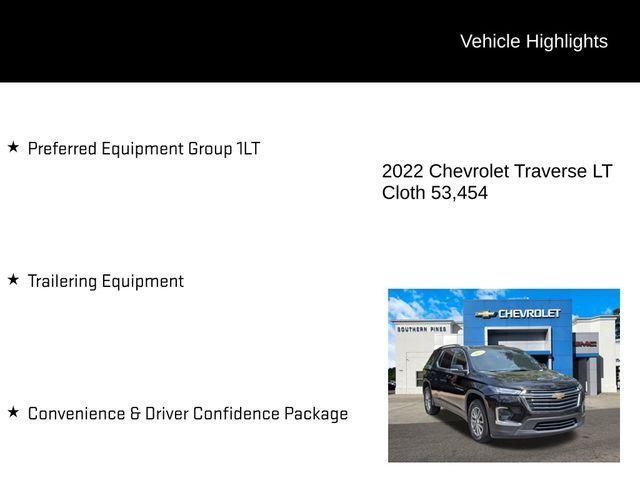 used 2022 Chevrolet Traverse car, priced at $26,997