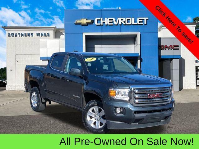 used 2018 GMC Canyon car, priced at $19,635