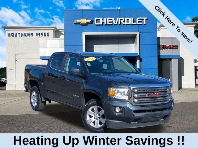 used 2018 GMC Canyon car, priced at $18,860