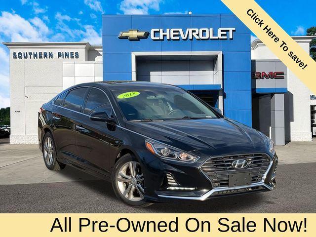 used 2018 Hyundai Sonata car, priced at $14,662