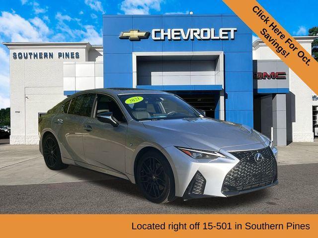 used 2021 Lexus IS 350 car, priced at $37,130