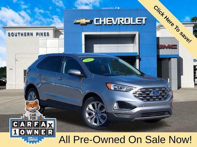 used 2021 Ford Edge car, priced at $23,546