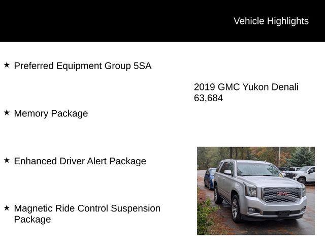 used 2019 GMC Yukon car, priced at $43,024