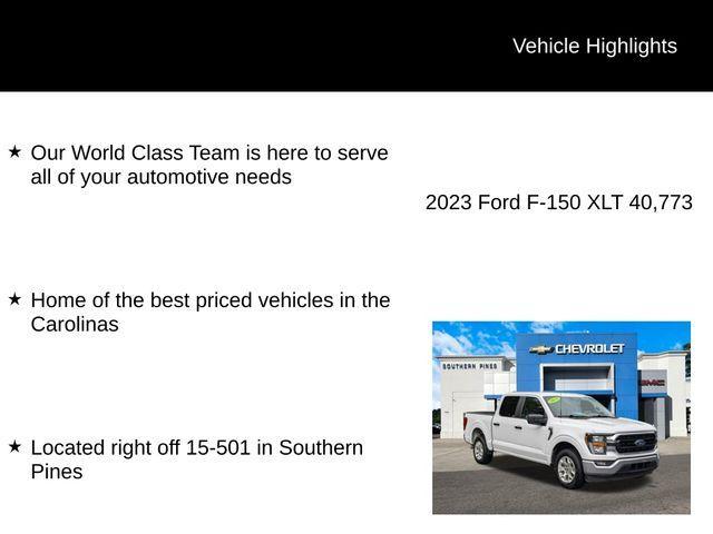 used 2023 Ford F-150 car, priced at $32,286