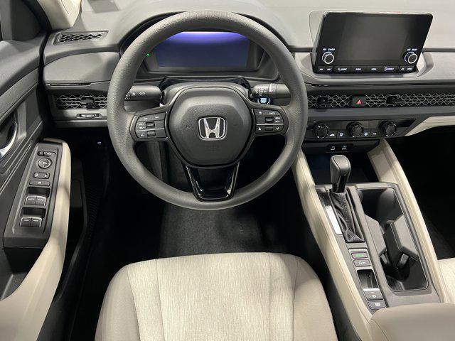 new 2025 Honda Accord car, priced at $29,445