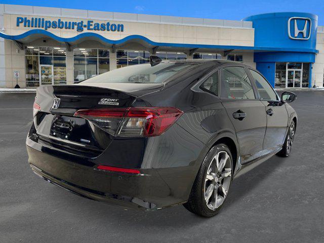 new 2025 Honda Civic Hybrid car, priced at $33,100