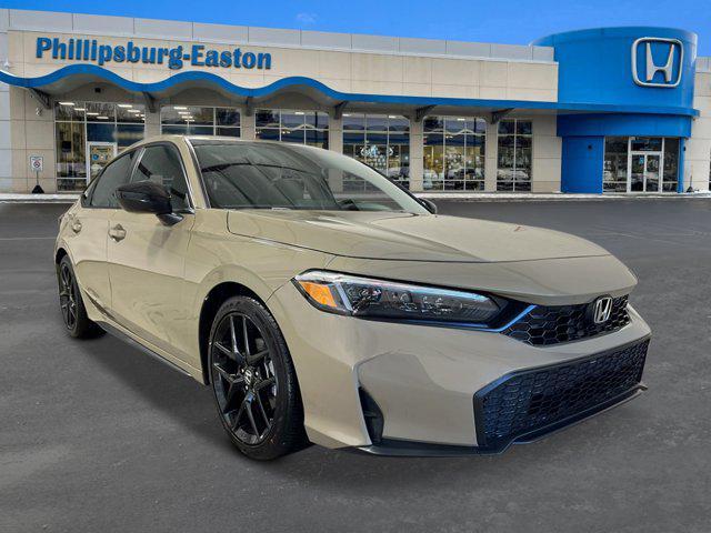 new 2025 Honda Civic car, priced at $29,055