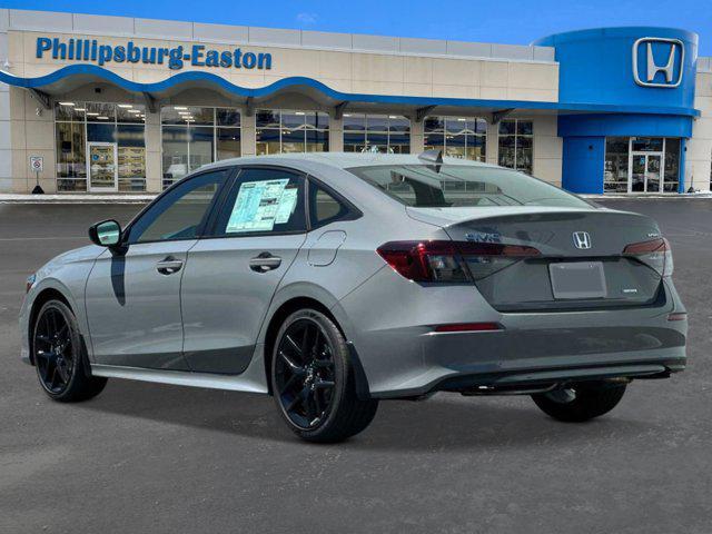 new 2025 Honda Civic Hybrid car, priced at $30,555