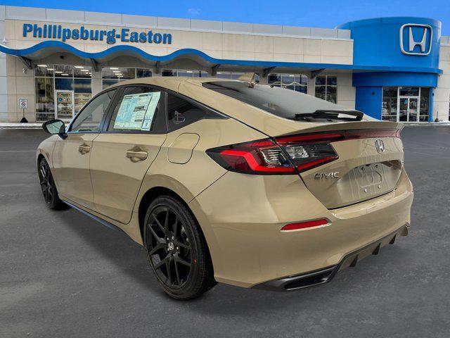 new 2025 Honda Civic car, priced at $29,055