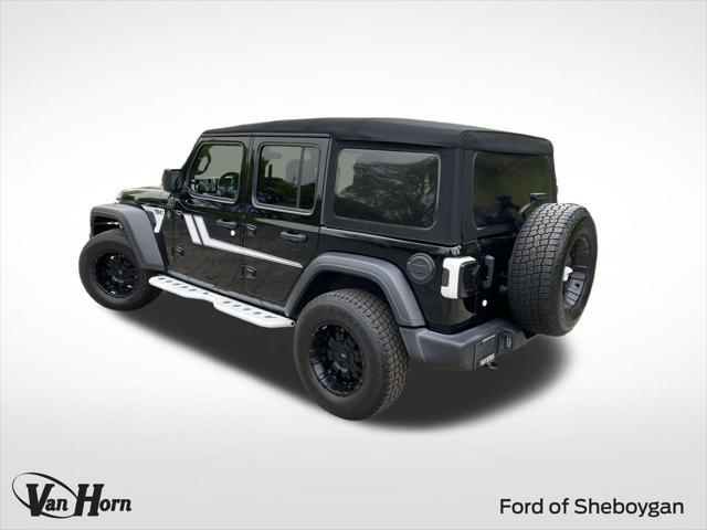 used 2018 Jeep Wrangler Unlimited car, priced at $24,340