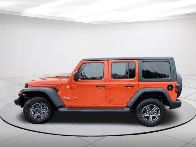 used 2019 Jeep Wrangler Unlimited car, priced at $28,974