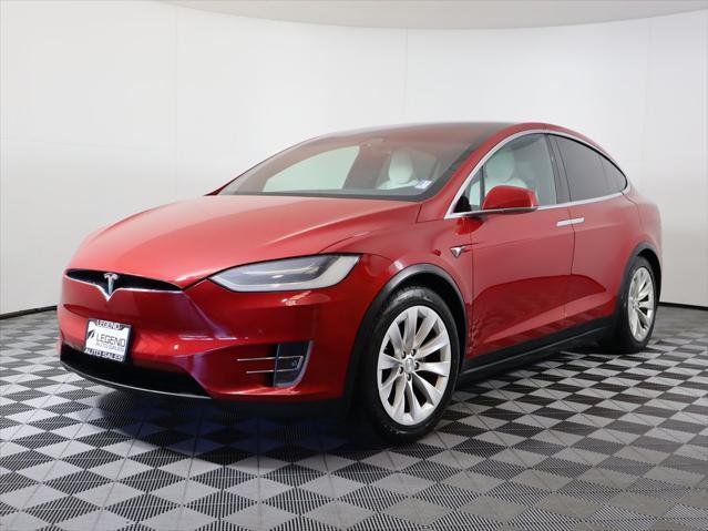 used 2017 Tesla Model X car, priced at $31,991