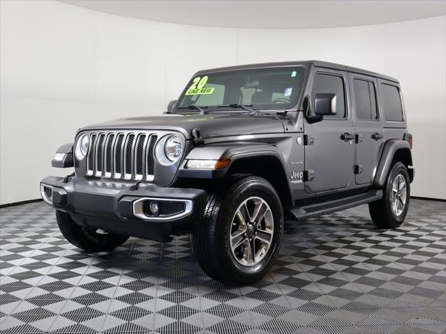used 2020 Jeep Wrangler Unlimited car, priced at $34,881