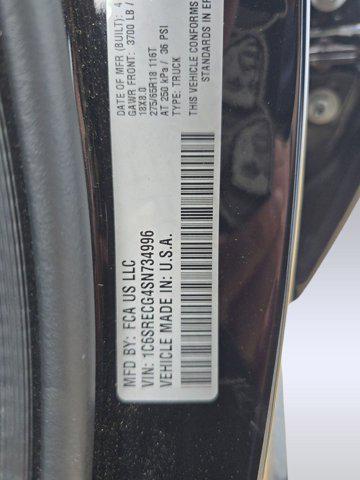 used 2025 Ram 1500 car, priced at $34,497