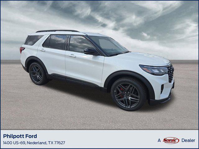 new 2025 Ford Explorer car, priced at $57,895