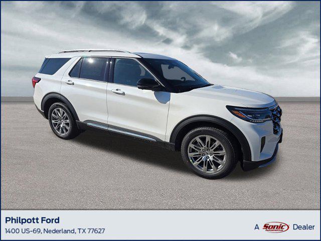 new 2025 Ford Explorer car, priced at $54,345