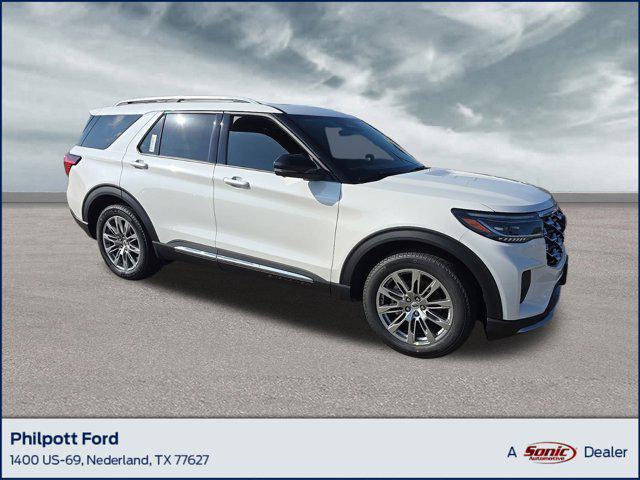 new 2025 Ford Explorer car, priced at $54,145