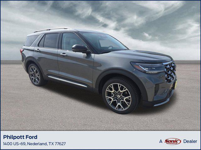 new 2025 Ford Explorer car, priced at $54,011