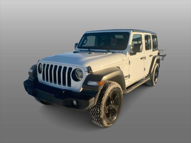 used 2020 Jeep Wrangler Unlimited car, priced at $27,999