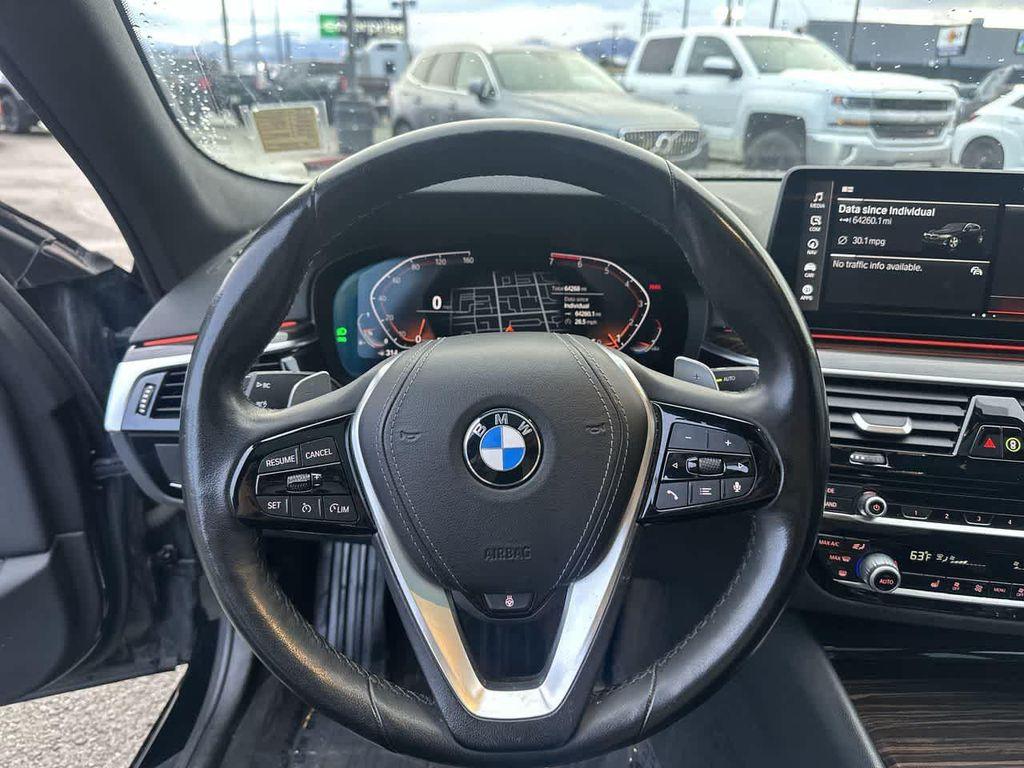 used 2022 BMW 530 car, priced at $32,499