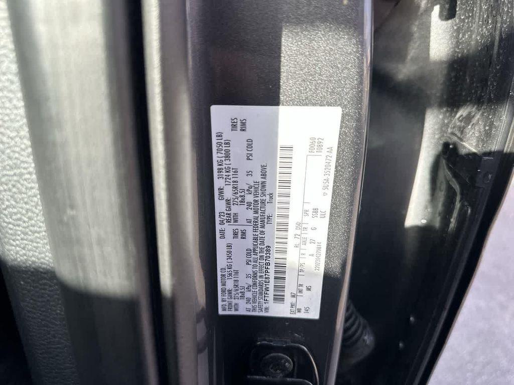 used 2023 Ford F-150 car, priced at $35,999