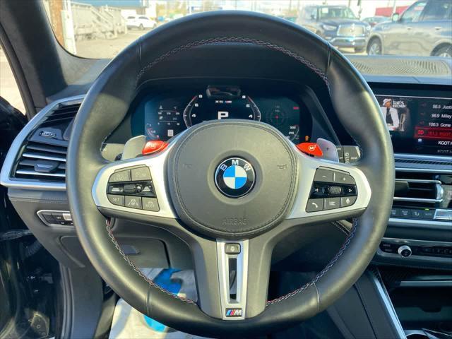 used 2021 BMW X5 M car, priced at $73,999