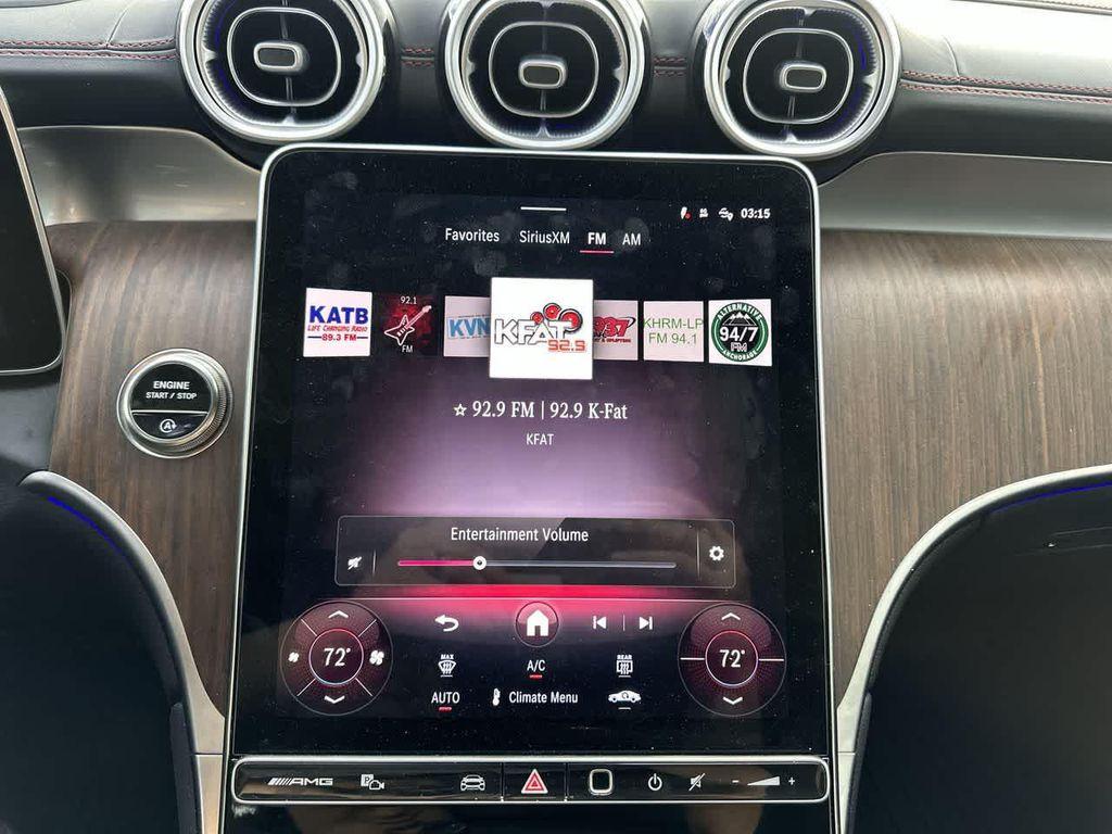 used 2025 Mercedes-Benz AMG GLC 43 car, priced at $63,999